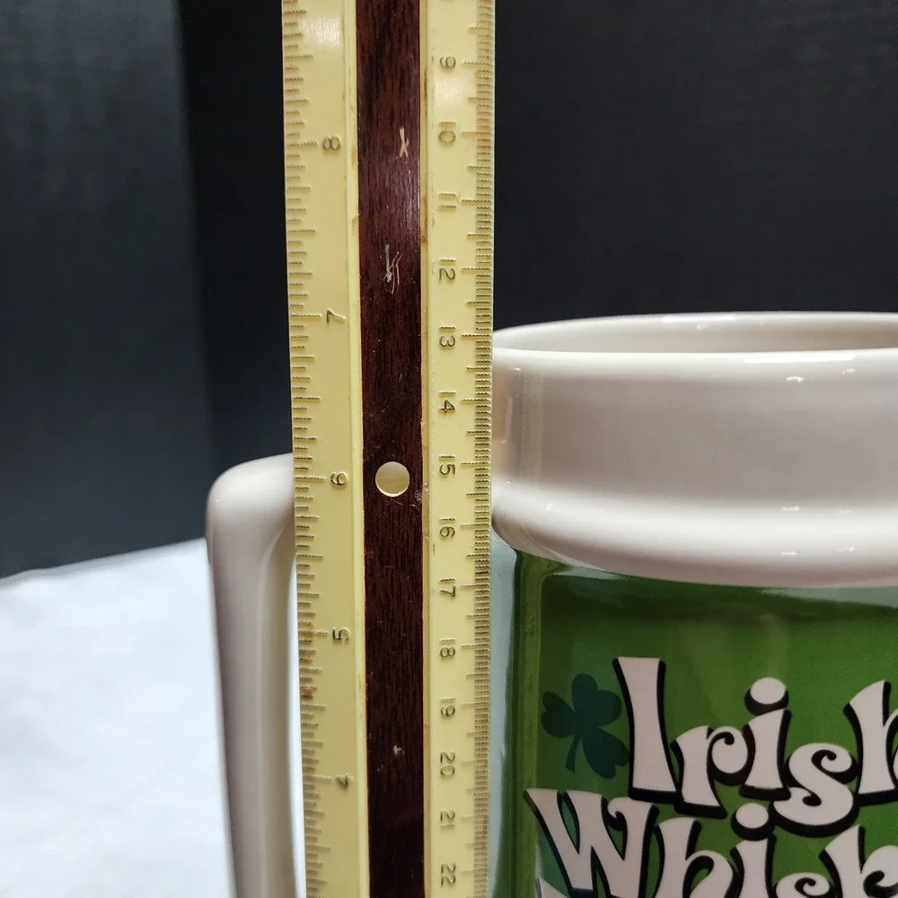 St Patrick's Day Large Stein Irish WHiskey Makes Me‎ Frisky